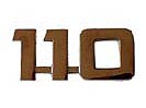 EMBLEMA 110 CROMADO