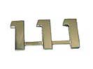 EMBLEMA .111. CROMADO
