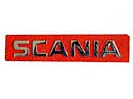 PLACA SCANIA VERM.-CROM. P- GRADE NOVA SC112