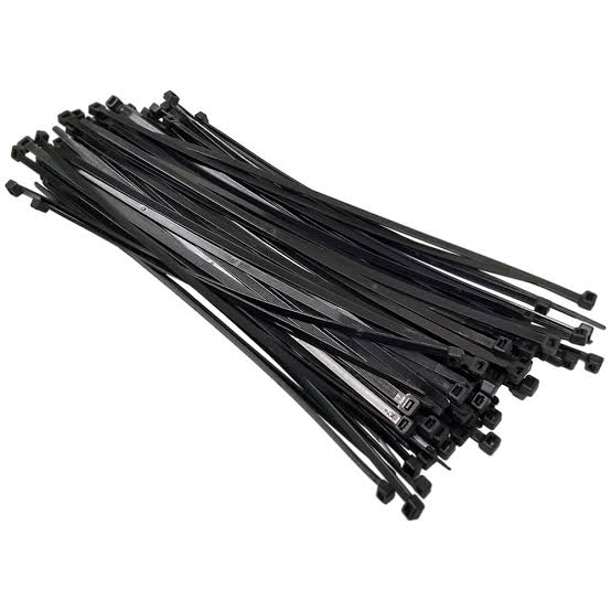 ABRACADEIRA DE NYLON 39X4,8 PRETA
